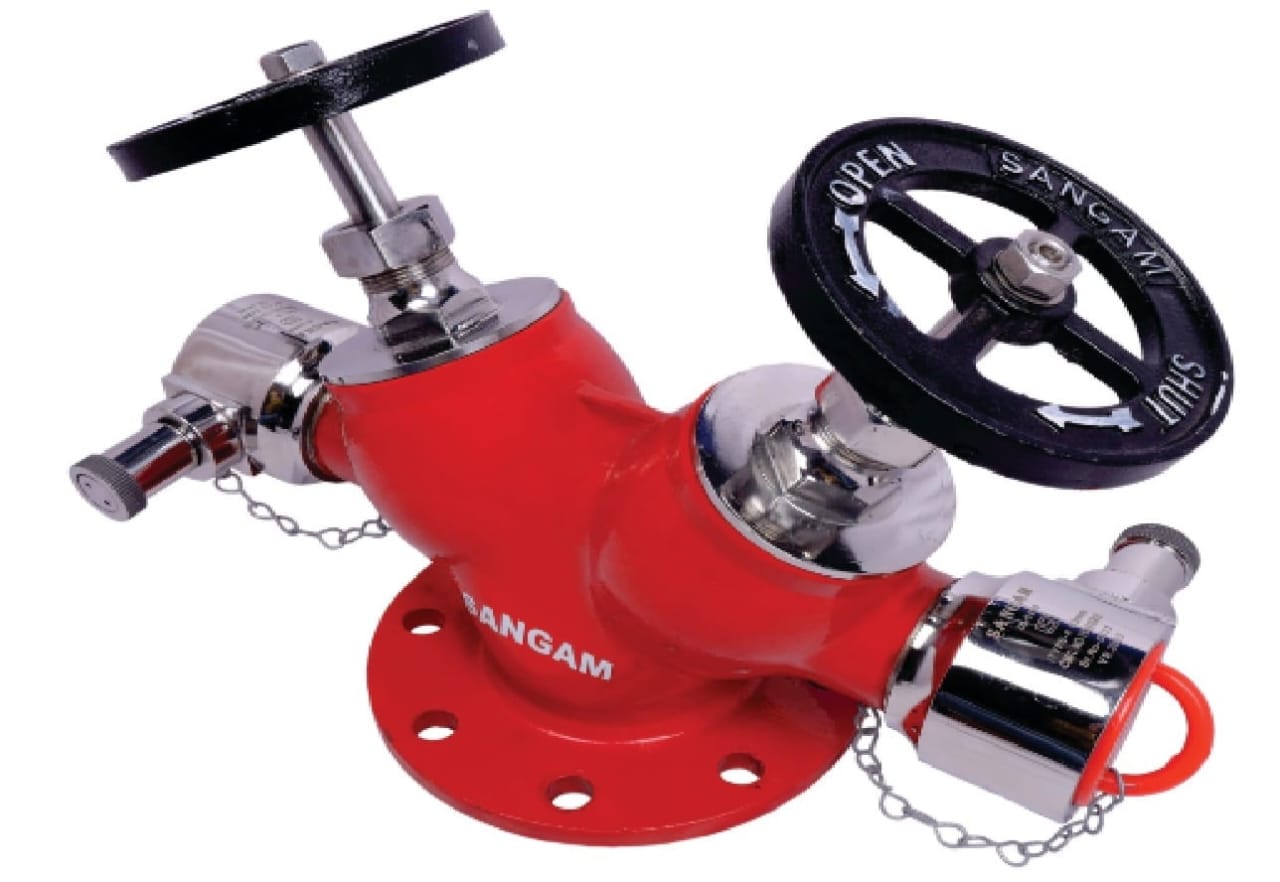 Double Headed Hydrant Valve